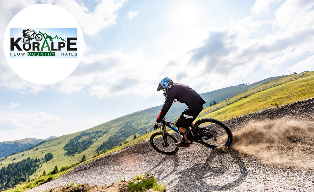 Downhill biken und Freeriden im Bikepark Koralpe in Kärnten - copyright Franz Gerdl