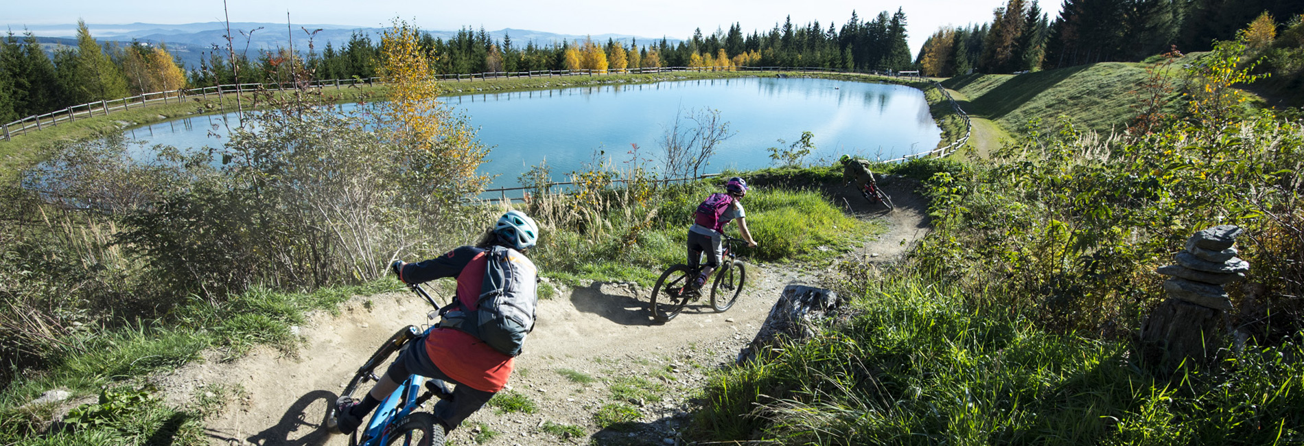 Downhill Biken auf den Wexl Trails in Niederösterreich - Radurlaub Wiener Alpen Niederösterreich - copyright Wexl Trails