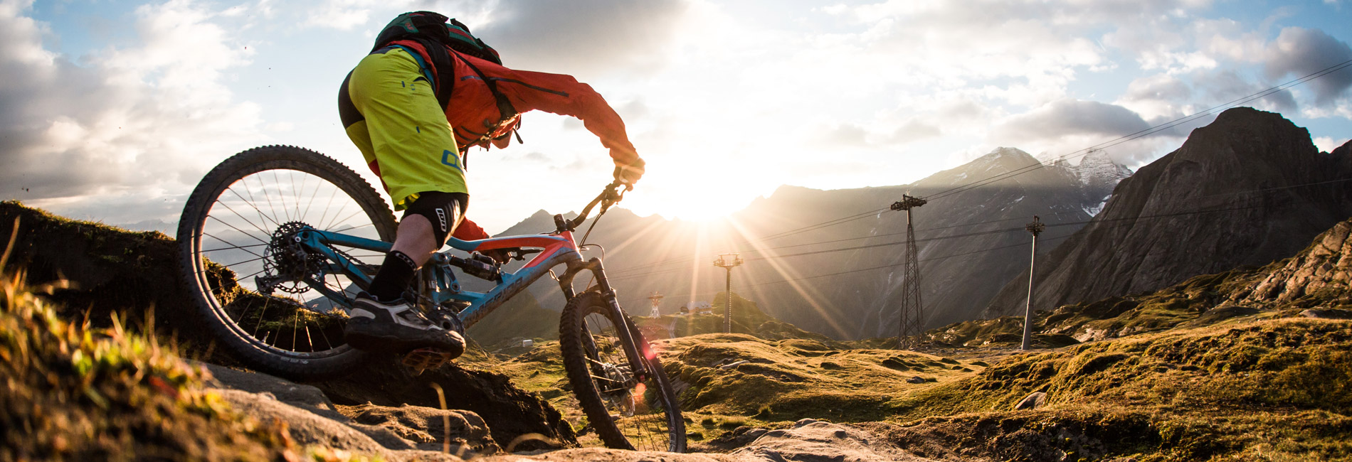 Singletrail biken und Freeriden im Salzburger Land - Freeride Trails Kitzsteinhorn - copyright Kitzsteinhorn