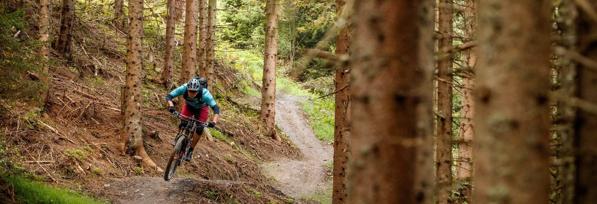 Adrenalin Pur beim Biken am Singletrail Großarltal - copyright www.grossarltal.info / Erwin Haiden