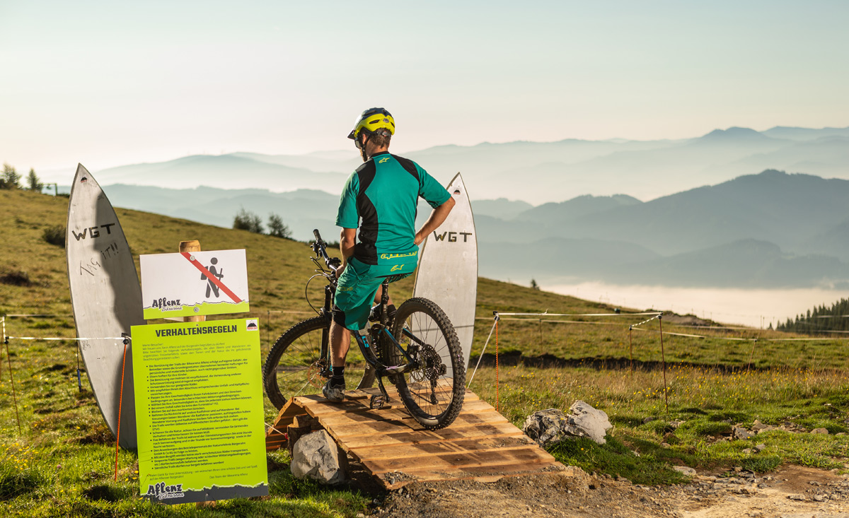 Bikepark Aflenz - Singletrails und Trail biken in der Steiermark - copyright Bikearena Aflenz