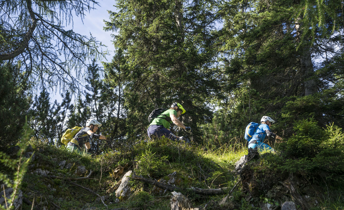 Uphillbiken und Endurobiken in Lermoos - copyright Tirol Werbung/ Neusser Peter