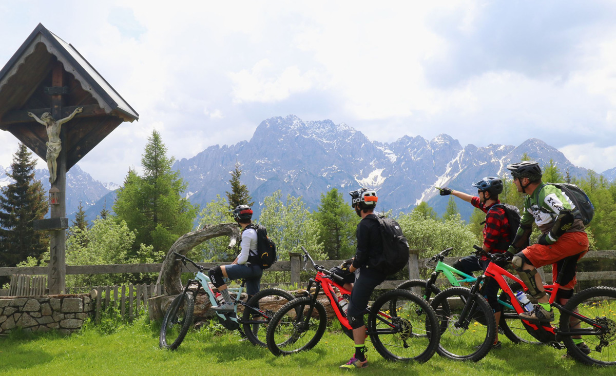 Biken in den Gailtaler Alpen - Bikepark Lienz - copyright TVB Osttirol/ Günter Kast