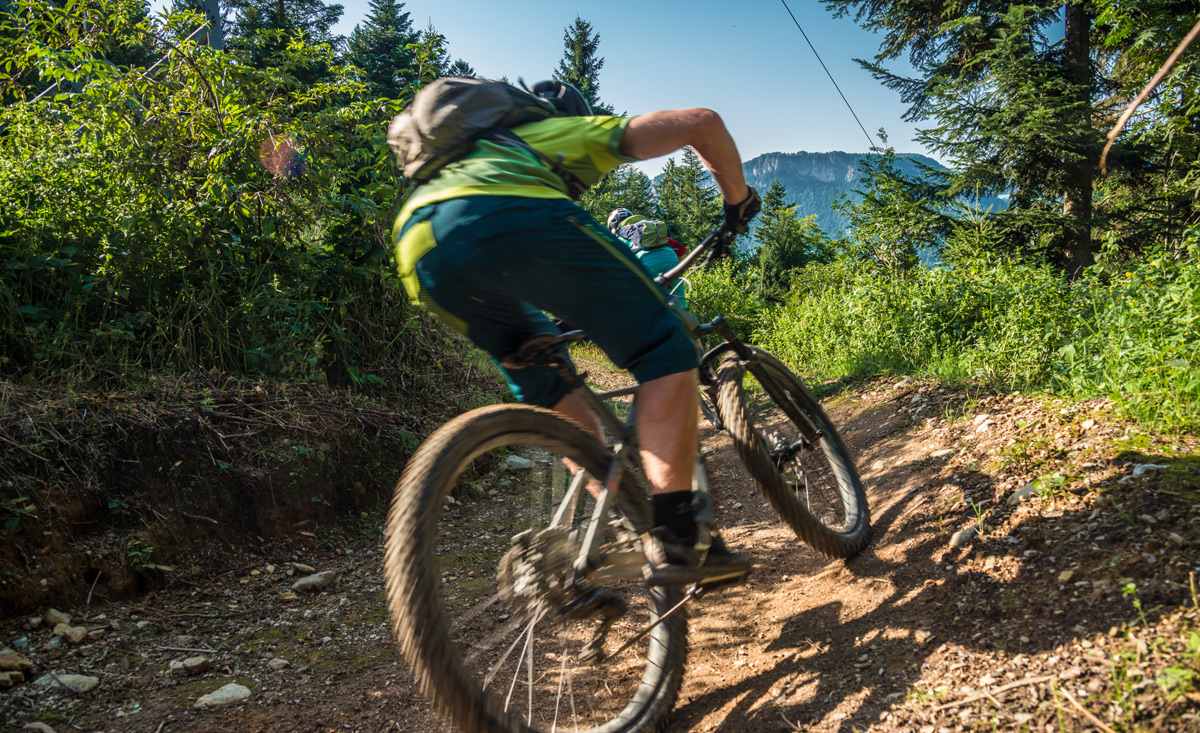 Kitzbuheler horn singletrail
