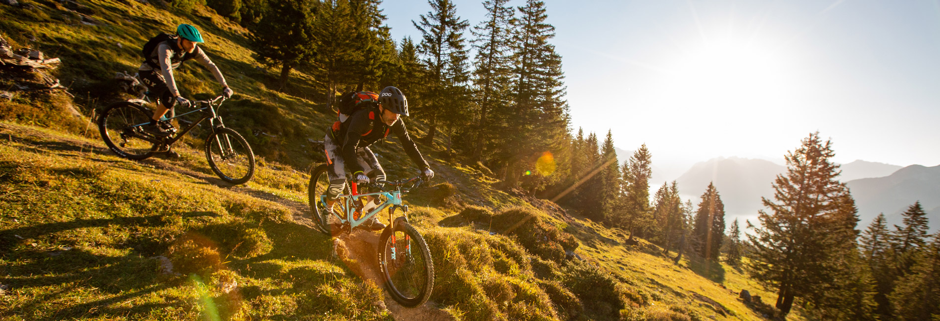 Singletrails und Bikestrecken in den Bergen Vorarlbergs - copyright  Michael Marte / Bikepark Brandnertal