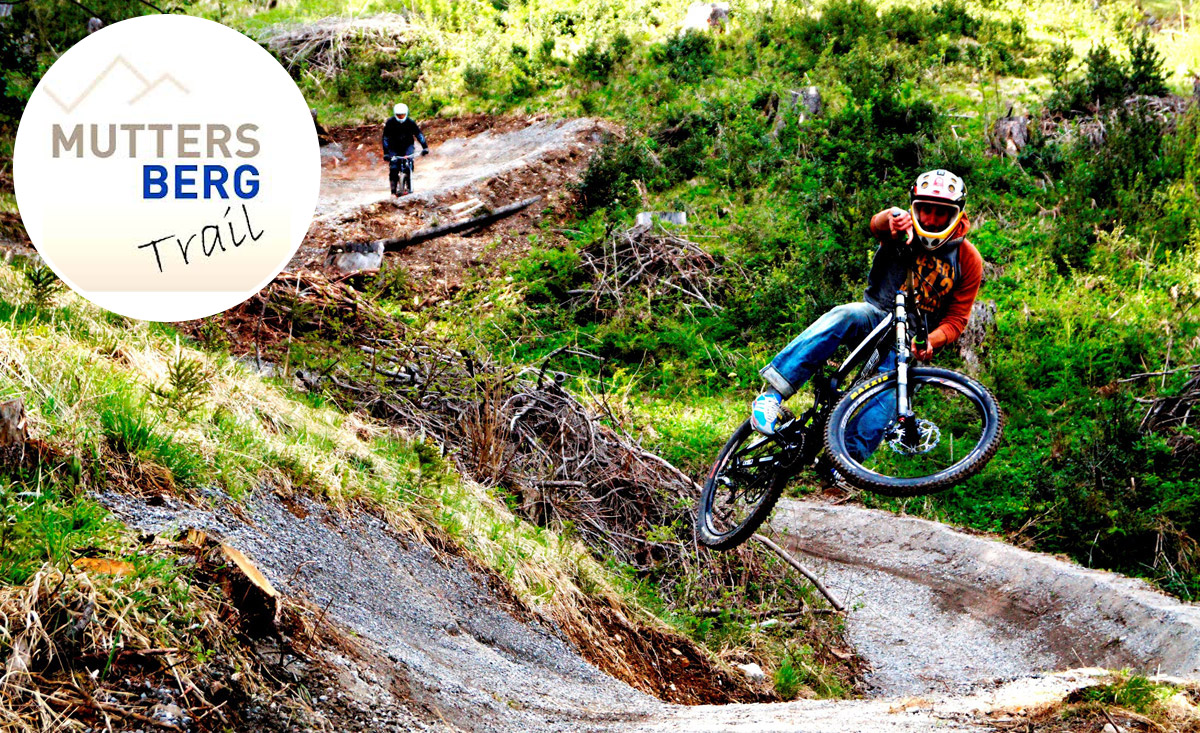 Mountainbiken und Freeriden in Vorarlberg - Singletrail Muttersberg - copyright Michael Schiller