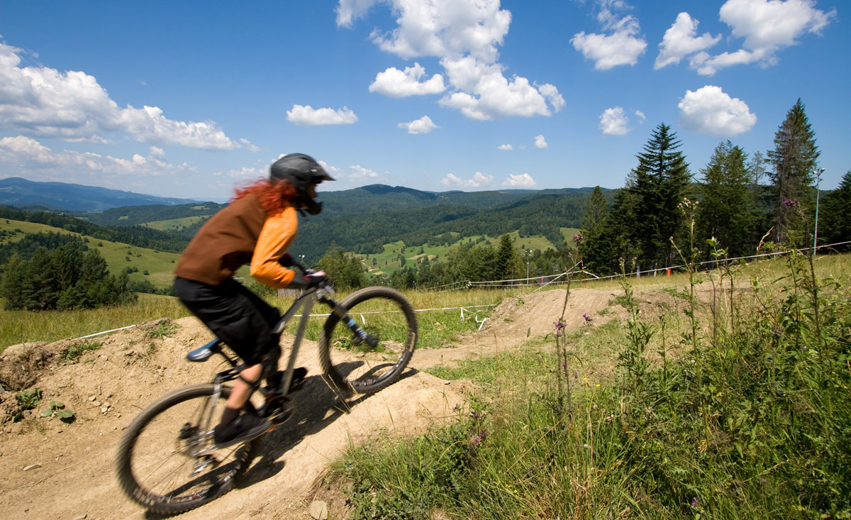 Pumptracks in den diversen Bikeparks in Österreich