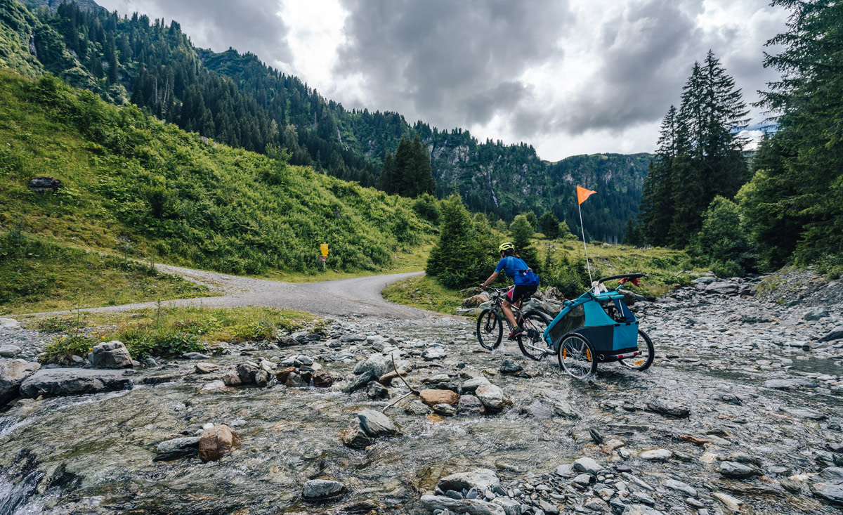 Cargobike und Familienfahrrad